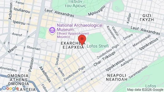 Apartments for rent i Athens Ampelokipoi - kort over placeringen
