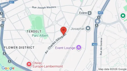 Apartments for rent i Brussels Schaarbeek - kort over placeringen
