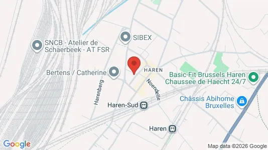 Apartments for rent i Stad Brussel - kort over placeringen