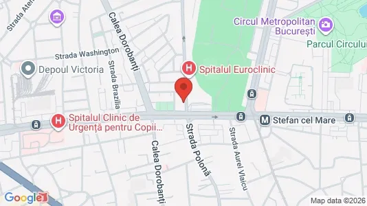 Apartments for rent i Bucharest - Sectorul 1 - kort over placeringen