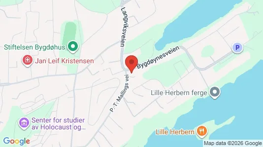 Rooms for rent i Oslo Frogner - kort over placeringen