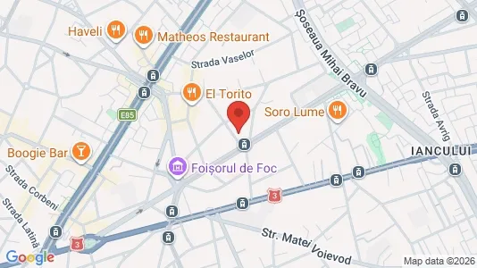 Apartments for rent i Bucharest - Sectorul 1 - kort over placeringen