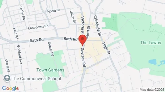 Apartments for rent i Swindon - Wiltshire - kort over placeringen