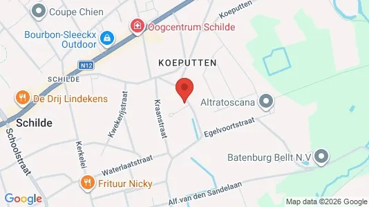 Apartments for rent i Schilde - kort over placeringen