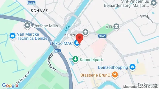 Apartments for rent i Deinze - kort over placeringen