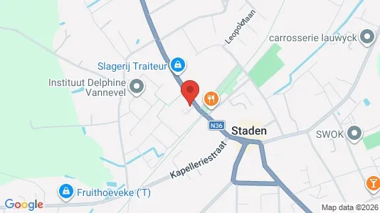 Apartments for rent i Staden - kort over placeringen