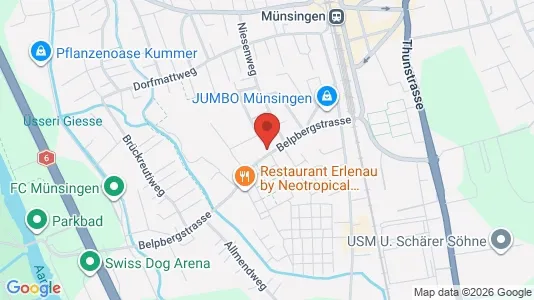 Apartments for rent i Bern-Mittelland - kort over placeringen
