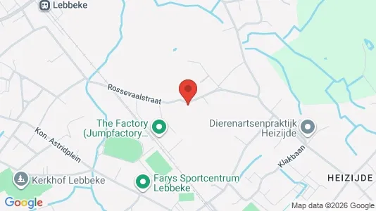 Apartments for rent i Lebbeke - kort over placeringen