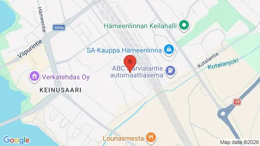 Apartments for rent i Hämeenlinna - kort over placeringen