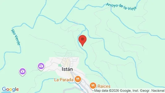 Apartments for rent i Istán - kort over placeringen