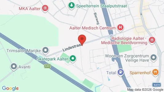 Apartments for rent i Aalter - kort over placeringen
