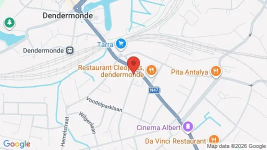 Apartments for rent i Dendermonde - kort over placeringen