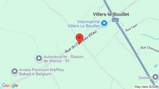Apartments for rent i Villers-le-Bouillet - kort over placeringen