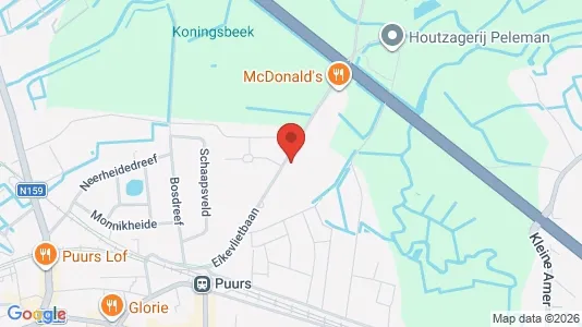 Apartments for rent i Puurs-Sint-Amands - kort over placeringen