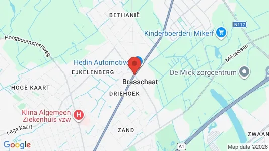 Houses for rent i Brasschaat - kort over placeringen