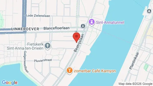 Apartments for rent i Stad Antwerp - kort over placeringen