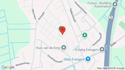Apartments for rent i Evergem - kort over placeringen