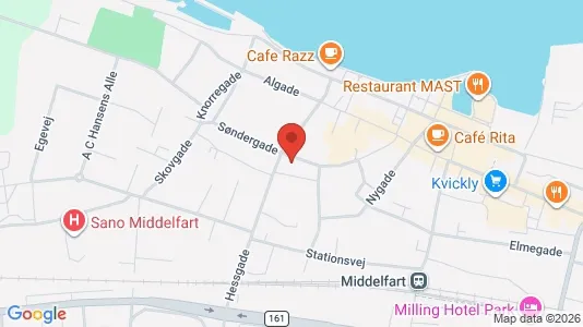 Apartments for rent i Middelfart - kort over placeringen