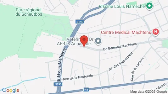 Apartments for rent i Brussels Sint-Jans-Molenbeek - kort over placeringen