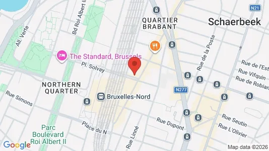 Apartments for rent i Brussels Schaarbeek - kort over placeringen