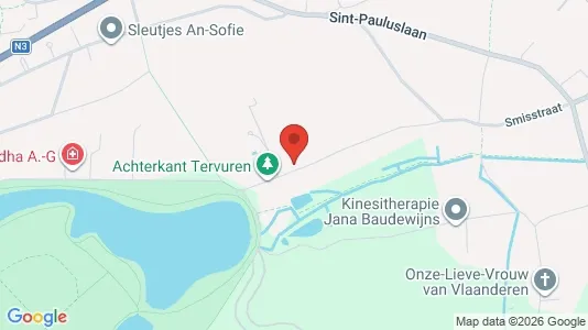 Apartments for rent i Tervuren - kort over placeringen