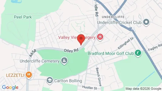 Apartments for rent i Bradford - West Yorkshire - kort over placeringen