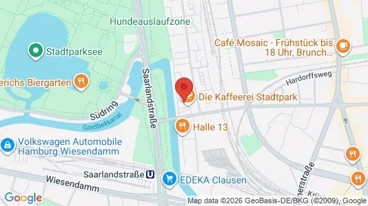 Apartments for rent i Hamburg Nord - kort over placeringen