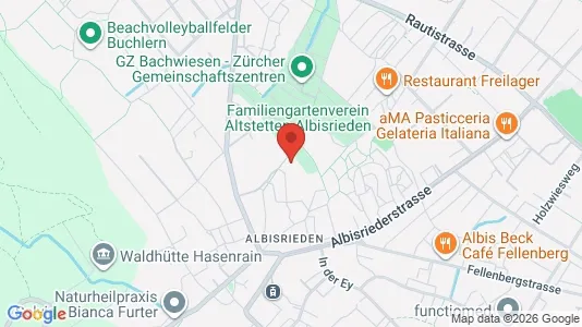 Apartments for rent i Zürich Distrikt 9 - kort over placeringen