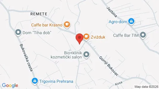 Apartments for rent i Sljeme (Medvednica-Tomislavac) - kort over placeringen