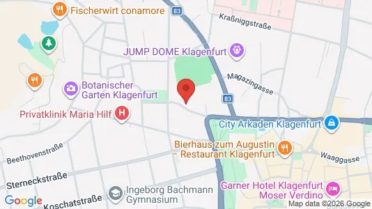 Apartments for rent i Ebenthal in Kärnten - kort over placeringen