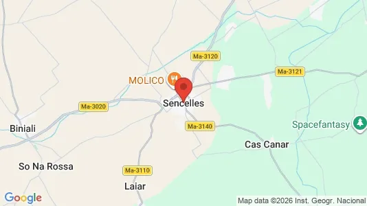 Houses for rent i Sencelles - kort over placeringen