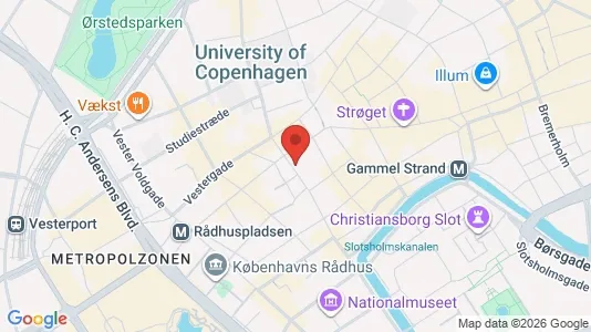 Apartments for rent i Copenhagen K - kort over placeringen