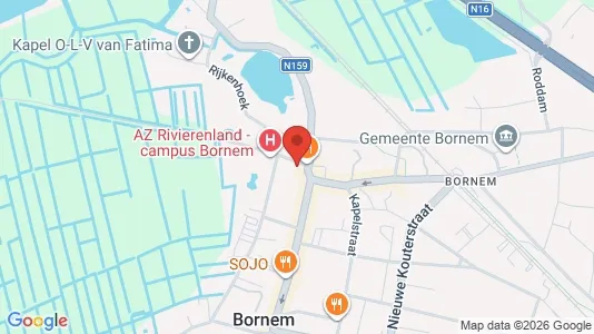 Apartments for rent i Bornem - kort over placeringen