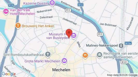 Apartments for rent i Mechelen - kort over placeringen