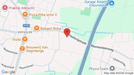 Apartments for rent i Evergem - kort over placeringen