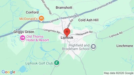 Apartments for rent i Liphook - Hampshire - kort over placeringen