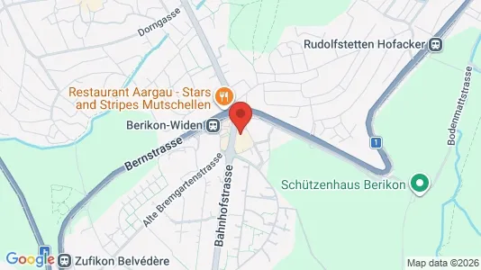 Apartments for rent i Bremgarten - kort over placeringen