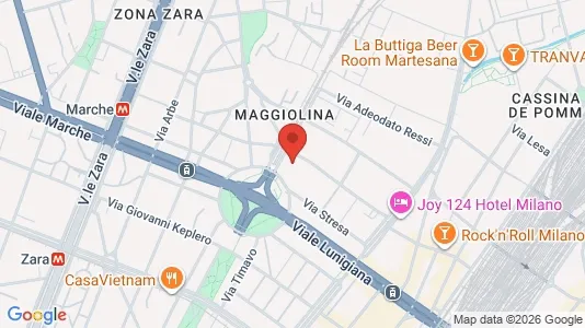 Rooms for rent i Milano Zona 2 - Stazione Centrale, Gorla, Turro, Greco, Crescenzago - kort over placeringen