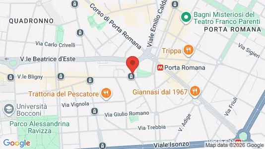 Apartments for rent i Milano Zona 4 - Vittoria, Forlanini - kort over placeringen