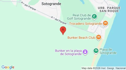 Apartments for rent i San Roque - kort over placeringen