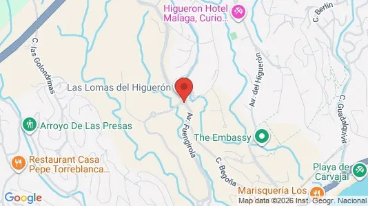 Apartments for rent i Fuengirola - kort over placeringen