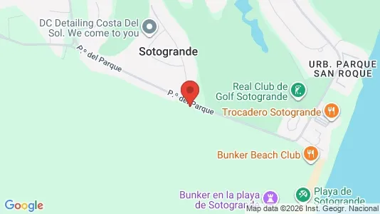 Apartments for rent i San Roque - kort over placeringen