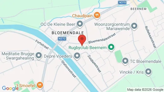 Apartments for rent i Beernem - kort over placeringen
