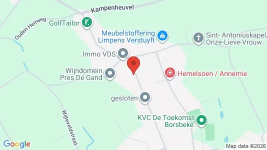 Apartments for rent i Herzele - kort over placeringen