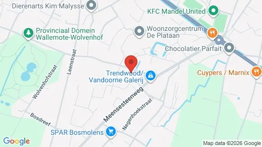 Apartments for rent i Izegem - kort over placeringen