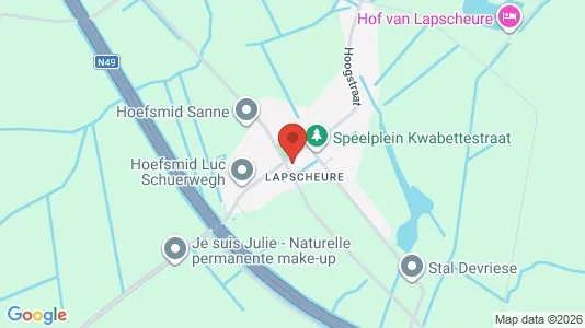 Apartments for rent i Damme - kort over placeringen