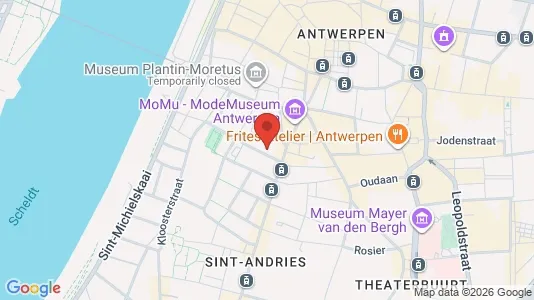 Apartments for rent i Stad Antwerp - kort over placeringen