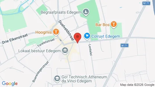 Apartments for rent i Edegem - kort over placeringen