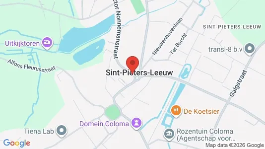 Apartments for rent i Sint-Pieters-Leeuw - kort over placeringen