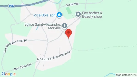 Apartments for rent i Florennes - kort over placeringen